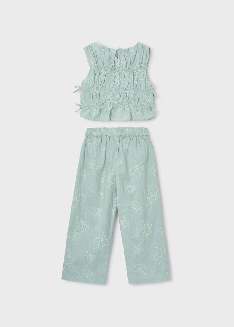 conjunto-pantalon-largo-y-top-fruncido-para-nina-lago-XL-5